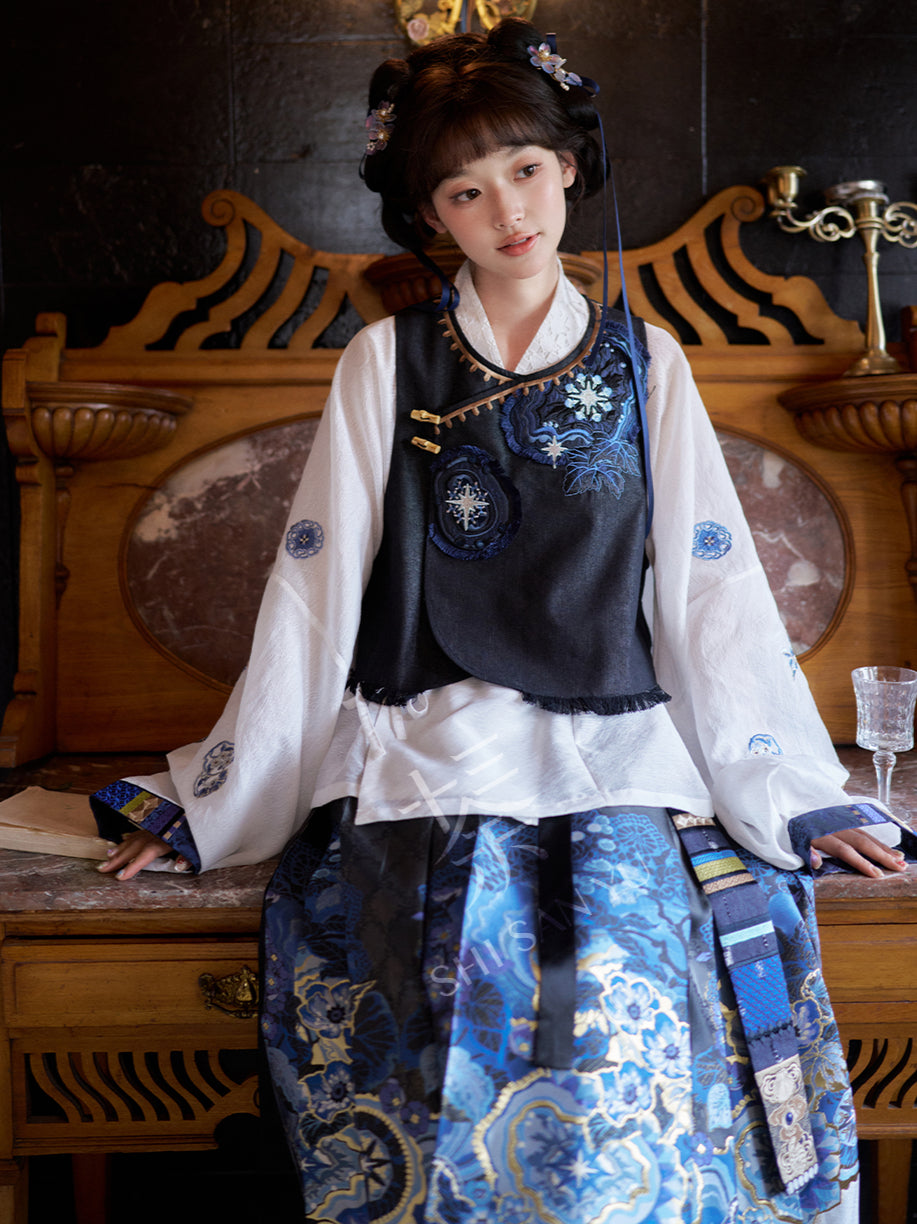 "文星长明" CELESTIAL MOTIF LAYERED MING DYNASTY HANFU SET