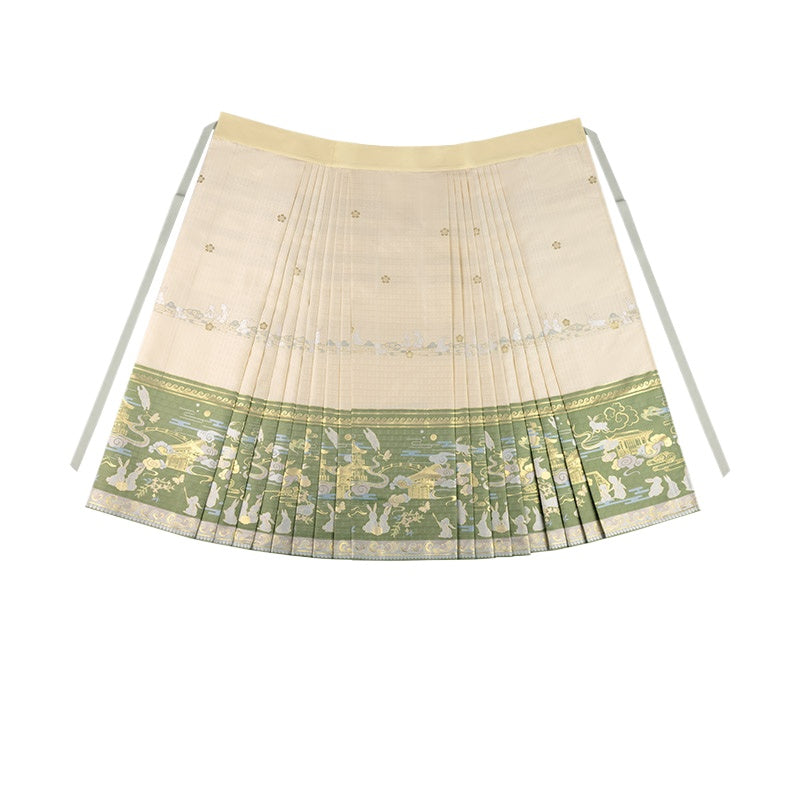 (Final Sale) “溶溶月” Ming Dynasty Hanfu Set