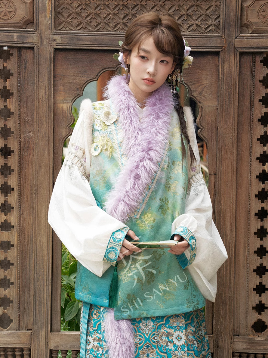 TWILIGHT BROCADE MING DYNASTY HANFU