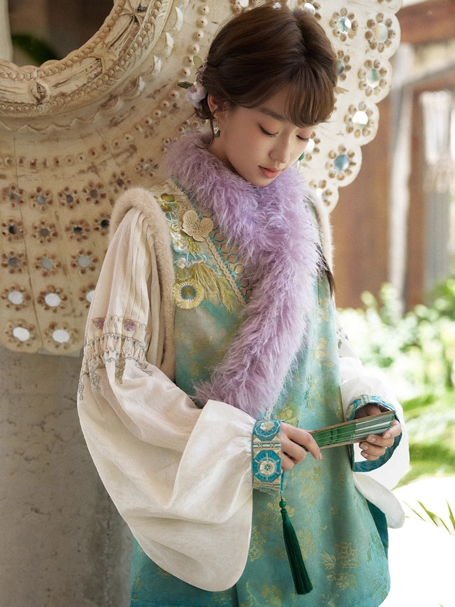 TWILIGHT BROCADE MING DYNASTY HANFU