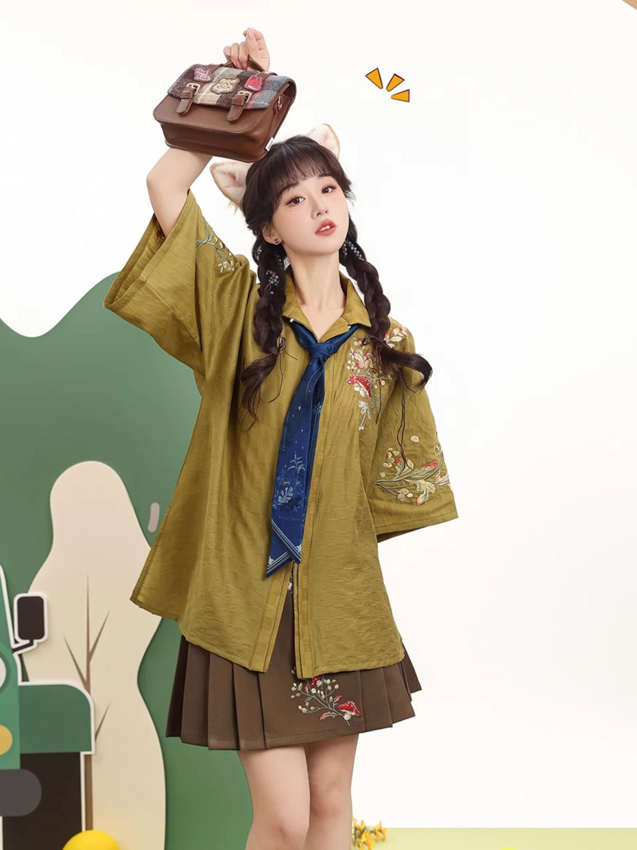 FUNGI BLESSINGS MODERN HANFU