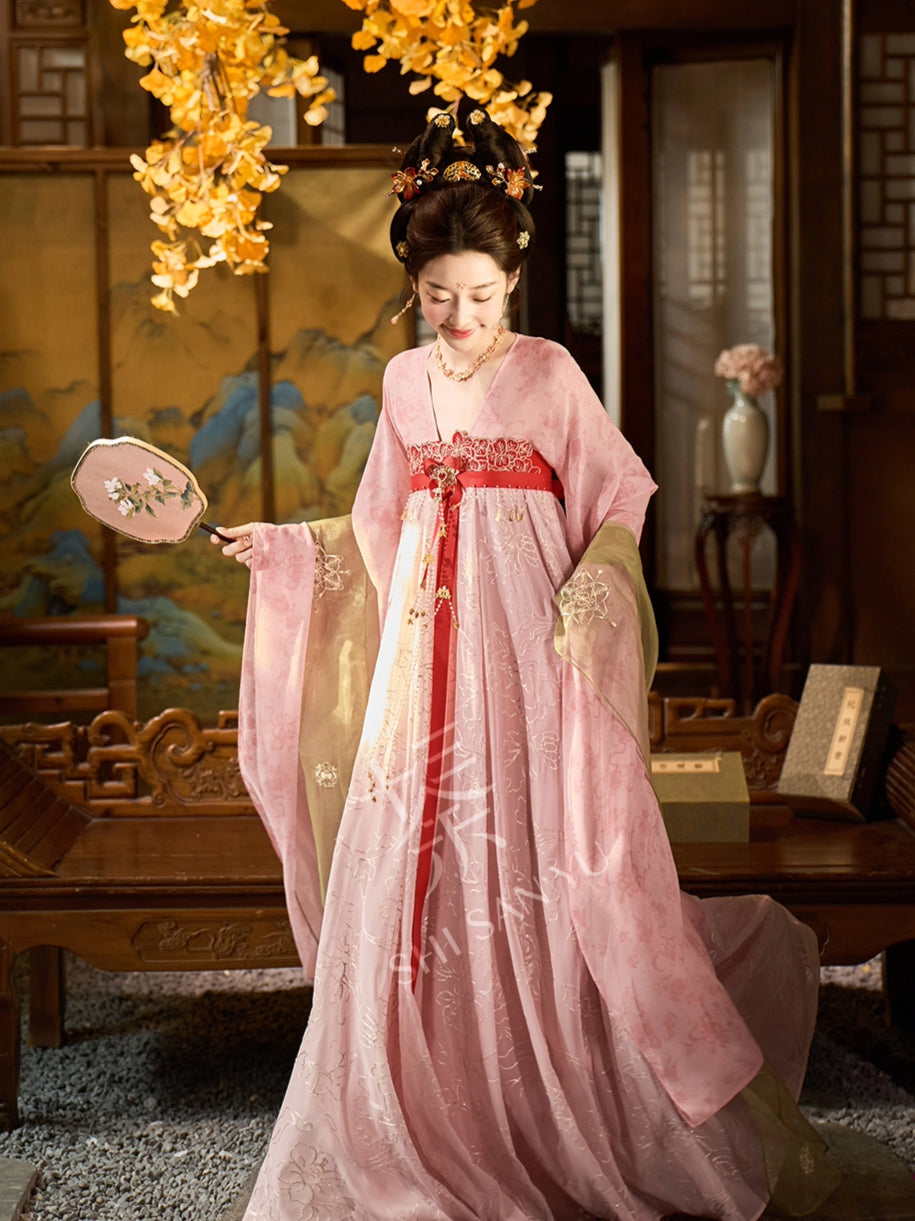 NIGHTFALL BLOOM MODERN HANFU