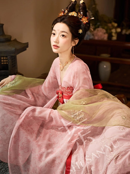 NIGHTFALL BLOOM MODERN HANFU