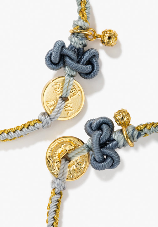 "Bright Future 前程似锦" Top Scholar Woven Red String Bracelet