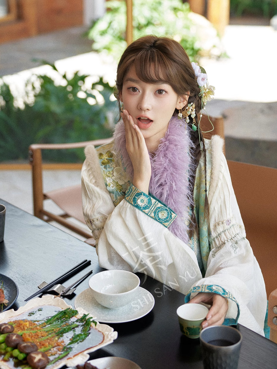 TWILIGHT BROCADE MING DYNASTY HANFU