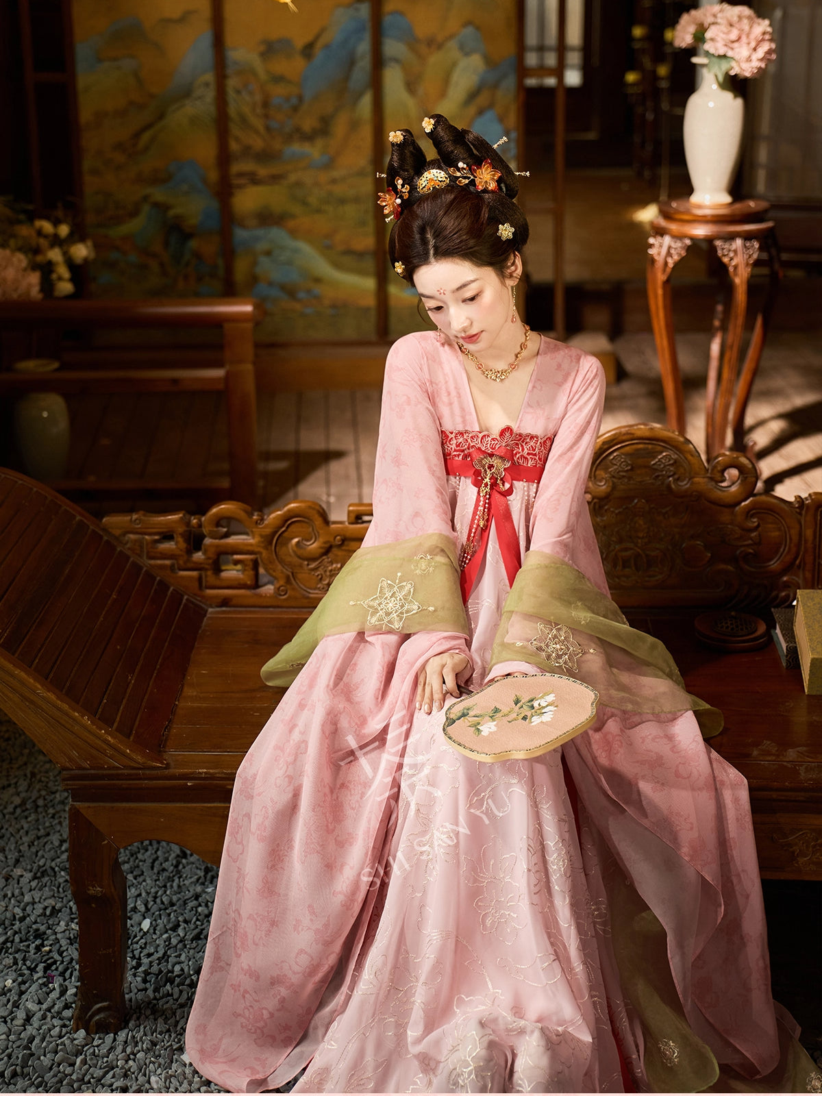NIGHTFALL BLOOM MODERN HANFU