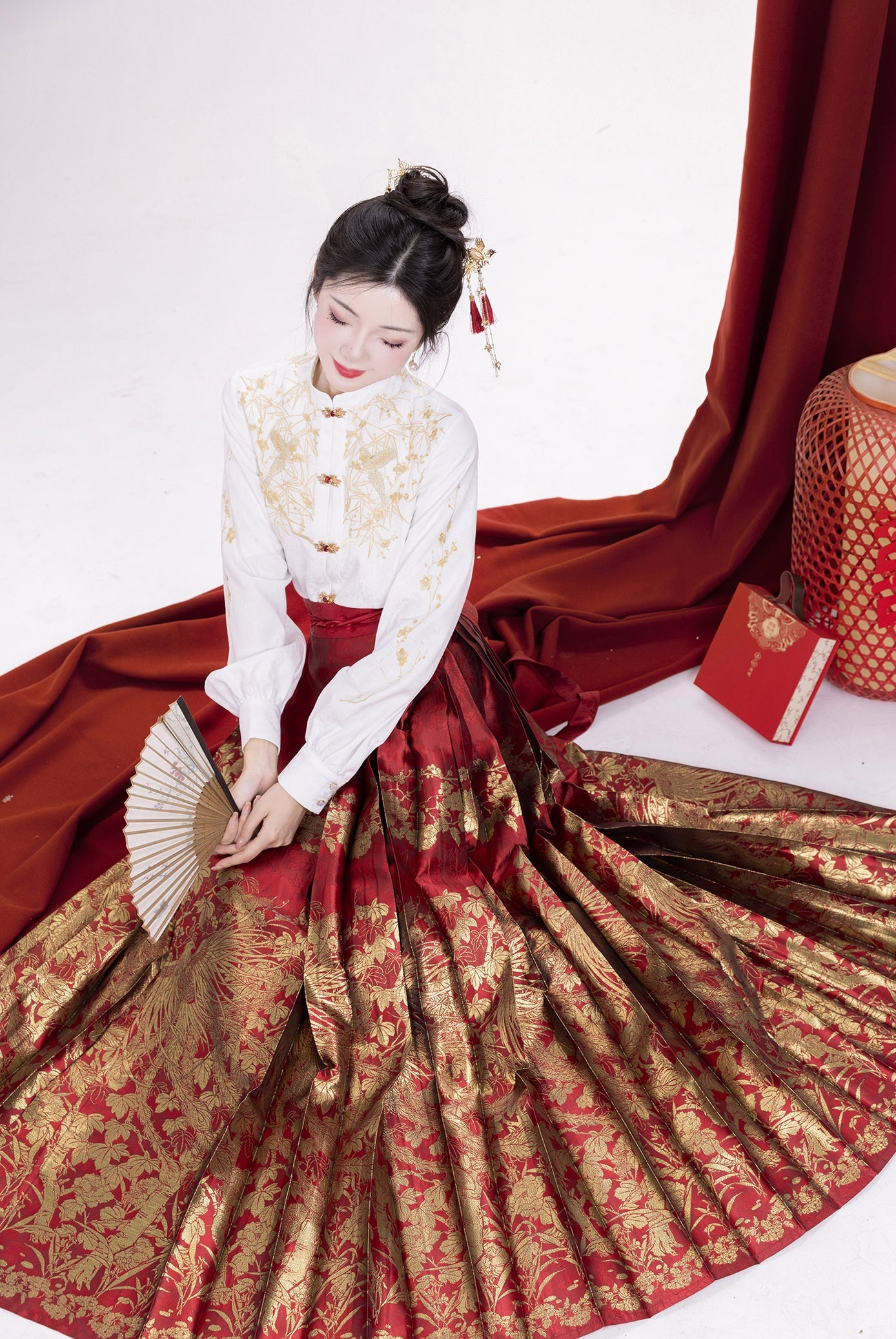 "梧凤之鸣"Ming-Dynasty Hanfu Set