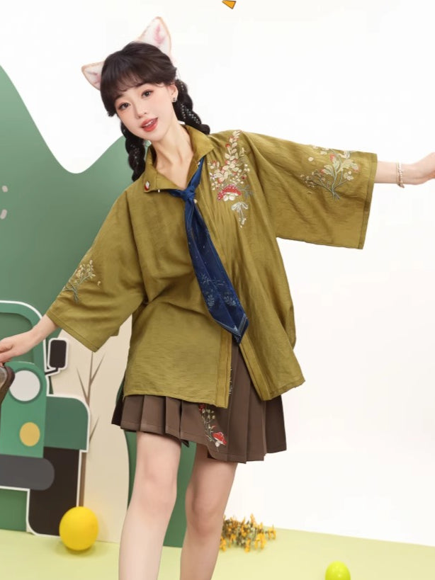 FUNGI BLESSINGS MODERN HANFU