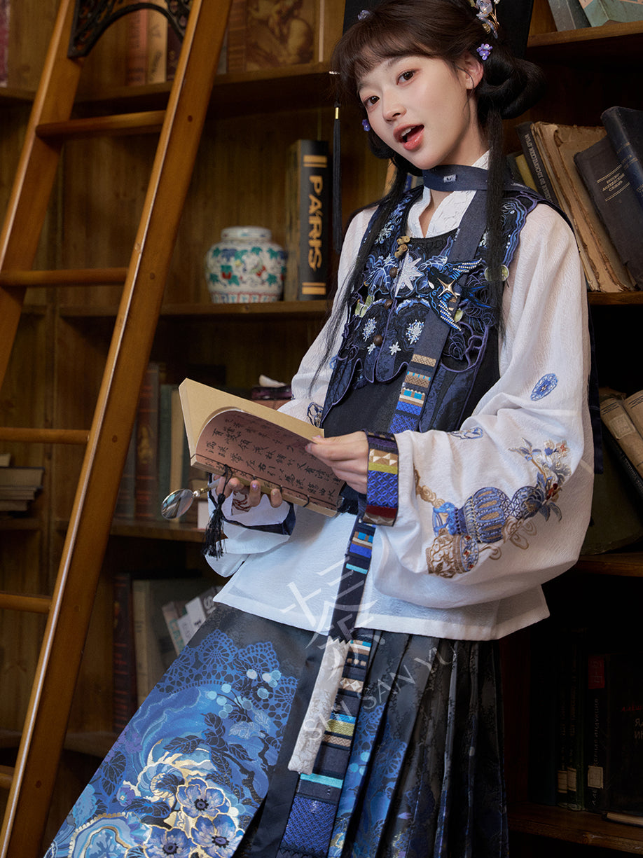 "文星长明" CELESTIAL MOTIF LAYERED MING DYNASTY HANFU SET