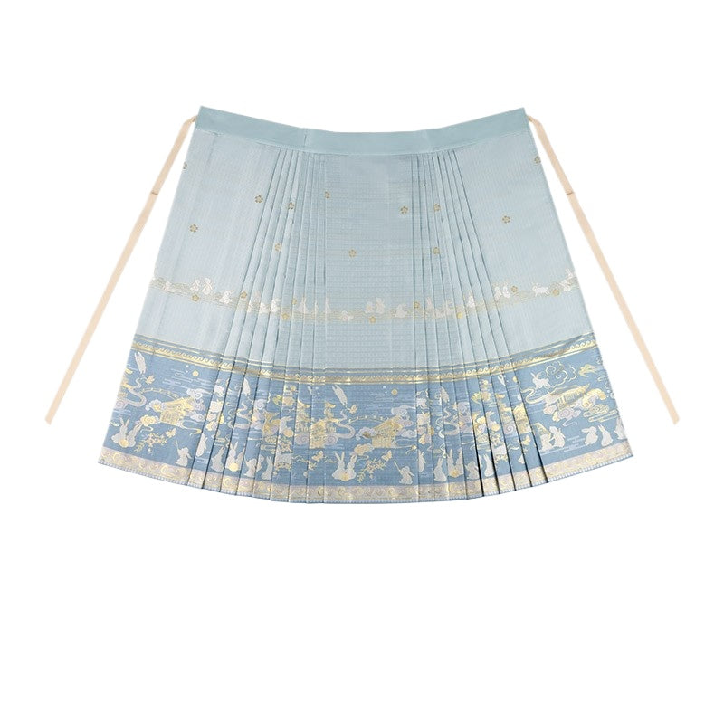 (Final Sale) “溶溶月” Ming Dynasty Hanfu Set