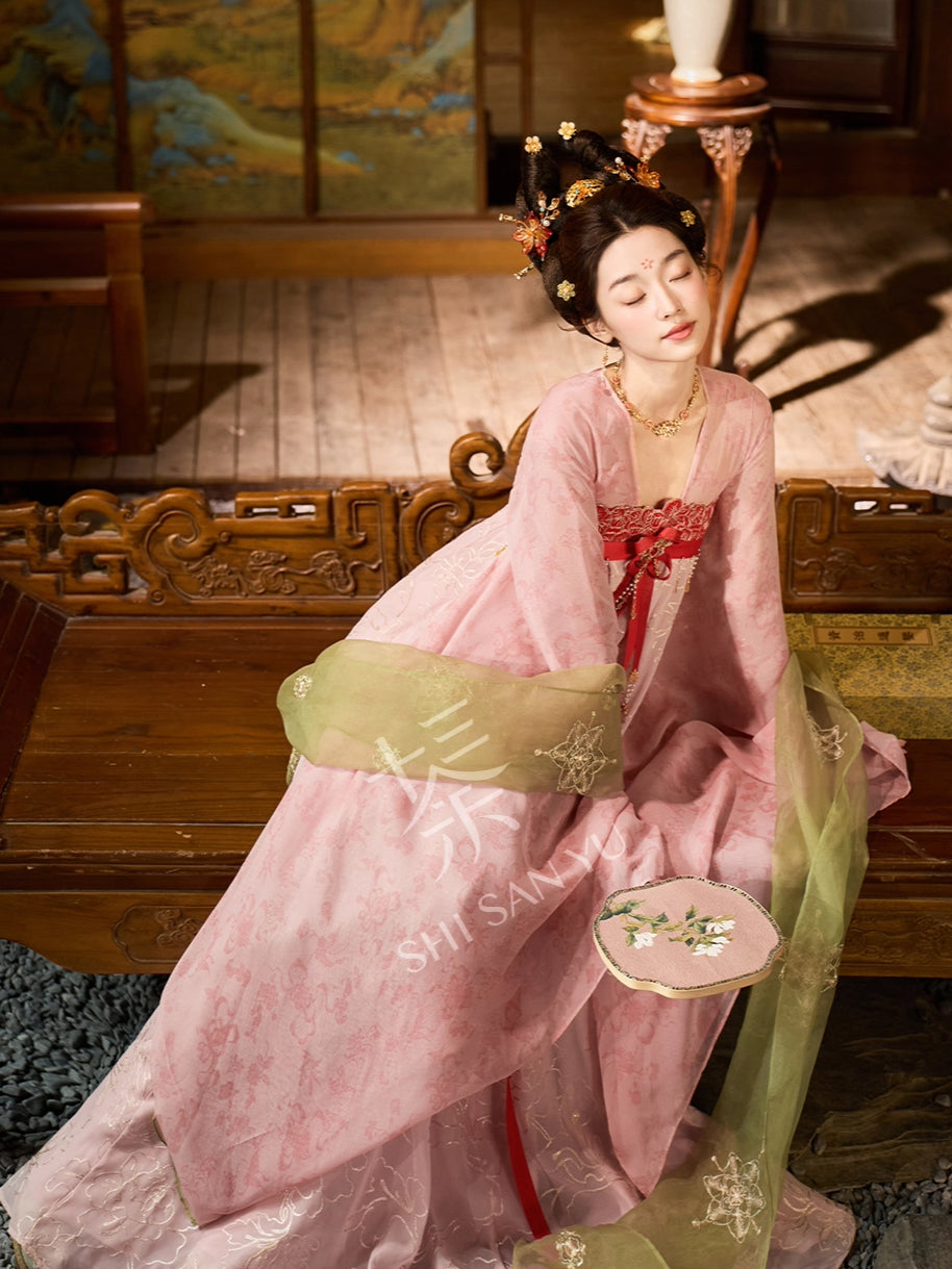 NIGHTFALL BLOOM MODERN HANFU