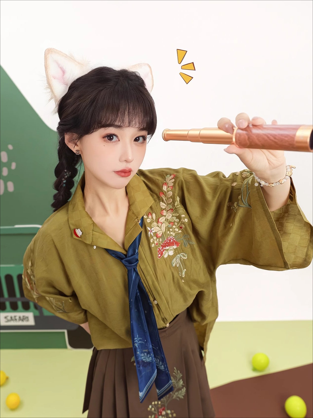 FUNGI BLESSINGS MODERN HANFU