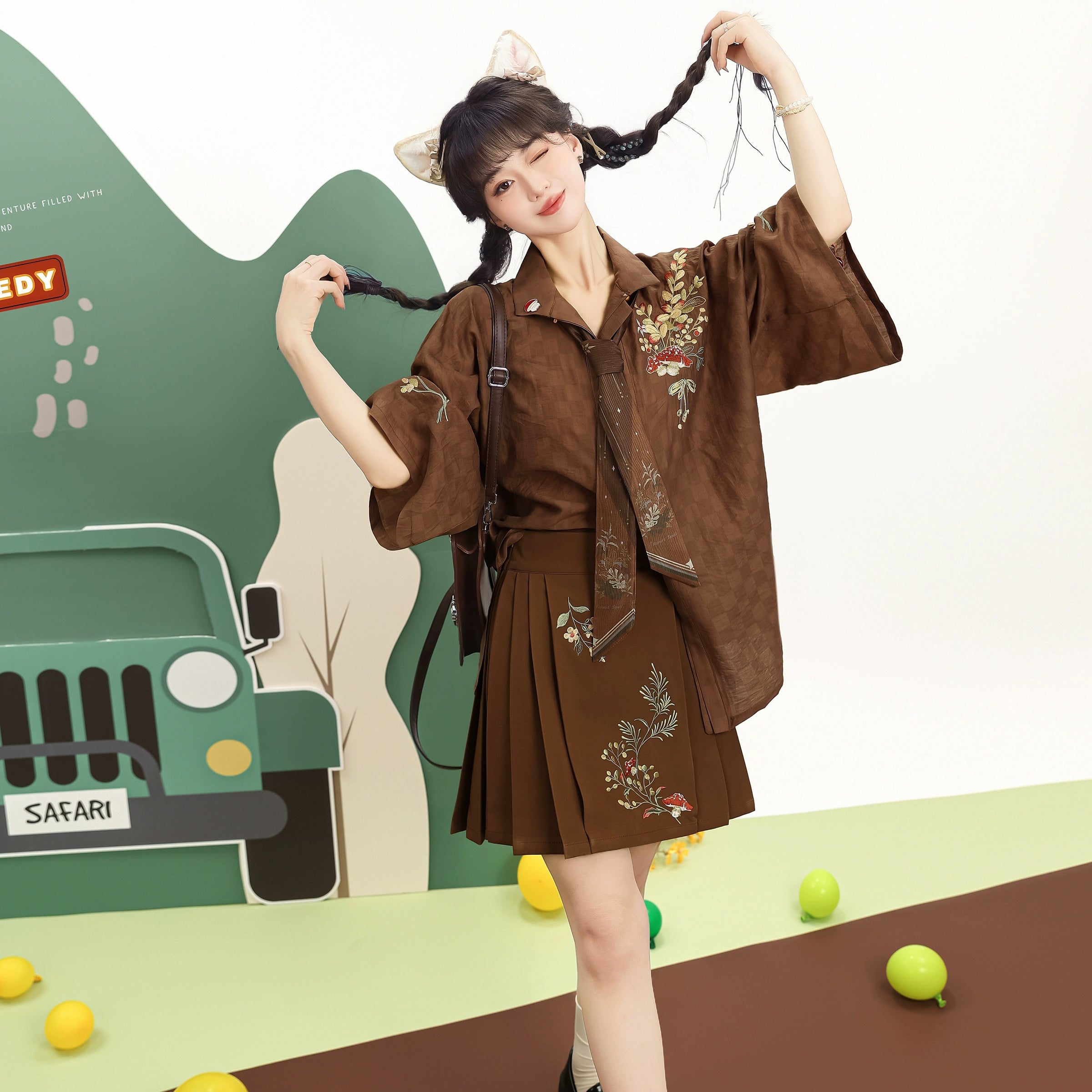 FUNGI BLESSINGS MODERN HANFU