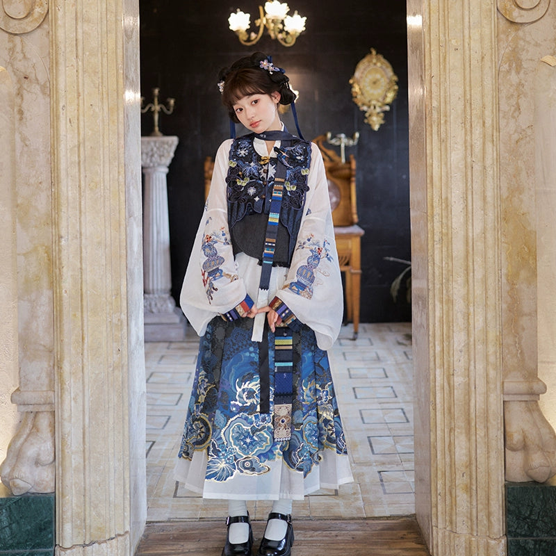 "文星长明" CELESTIAL MOTIF LAYERED MING DYNASTY HANFU SET