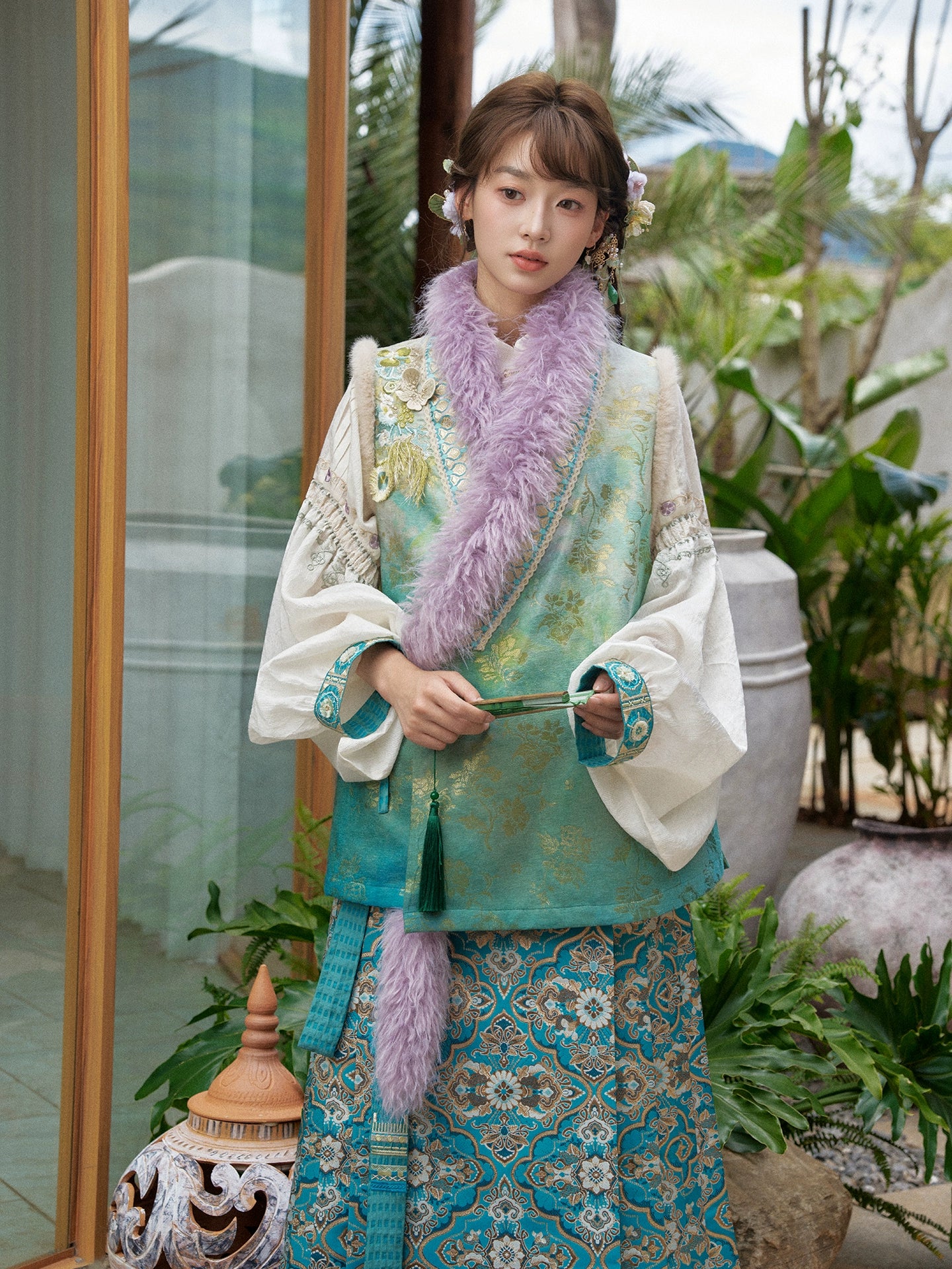TWILIGHT BROCADE MING DYNASTY HANFU