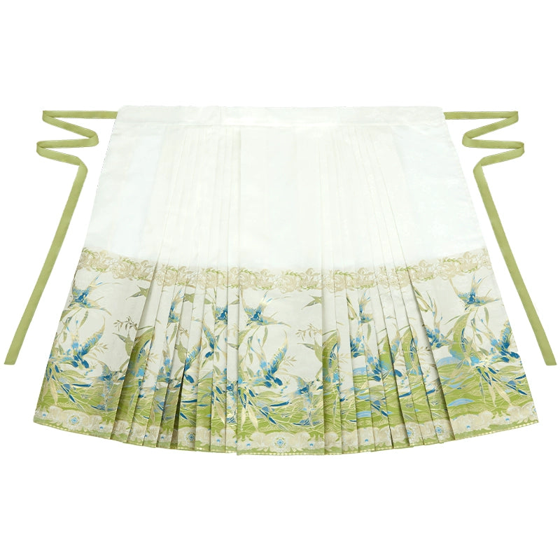 "青鸟还川" BLUEBIRD RETURNS MING DYNASTY HANFU SET