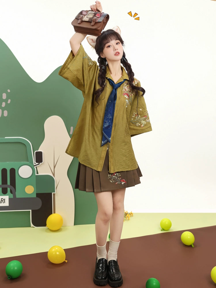 FUNGI BLESSINGS MODERN HANFU