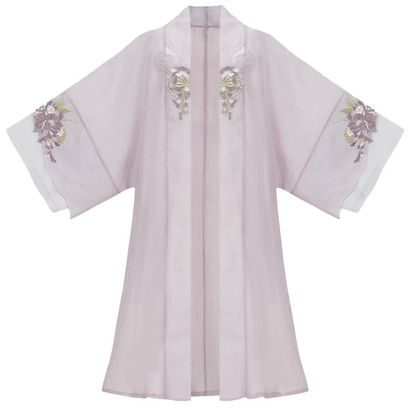 "藤花幽梦" Modern-style Hanfu Set