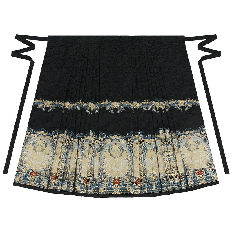 "君心凌云" PEACOCK EMBROIDERED GRADUATION HANFU SET