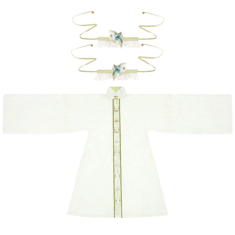 "青鸟还川" BLUEBIRD RETURNS MING DYNASTY HANFU SET