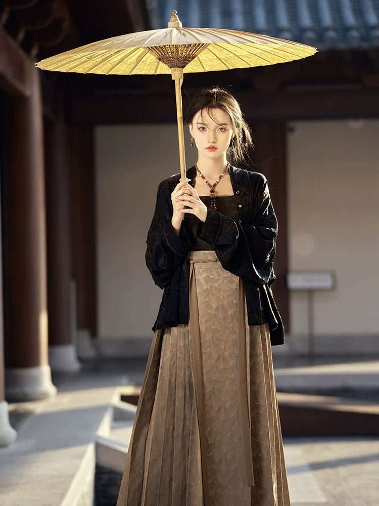 (Final Sale) "梧桐诗篇" Modern-style Hanfu Set