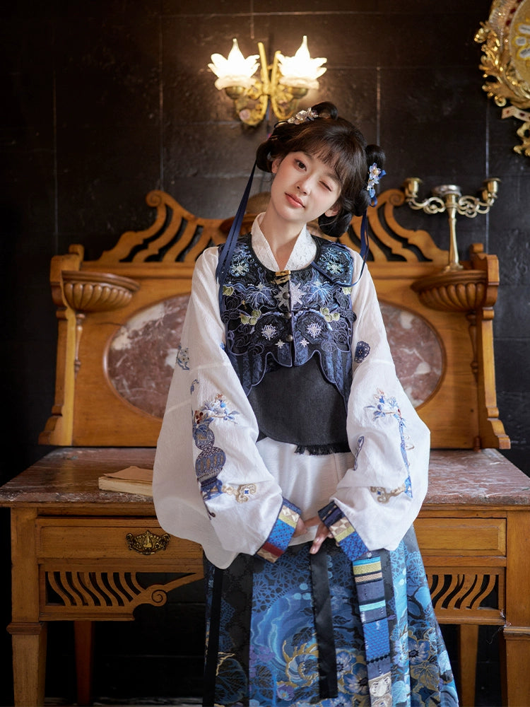 "文星长明" CELESTIAL MOTIF LAYERED MING DYNASTY HANFU SET