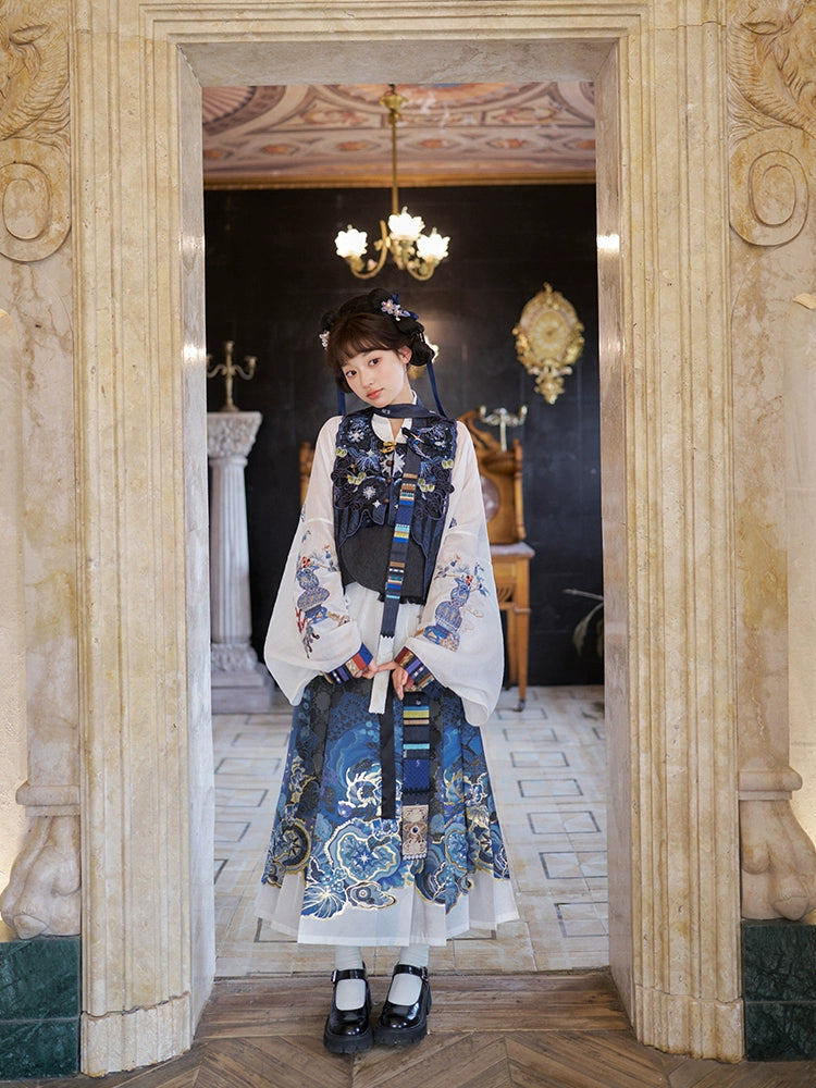 "文星长明" CELESTIAL MOTIF LAYERED MING DYNASTY HANFU SET