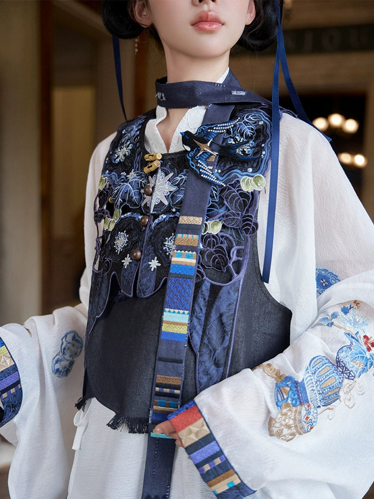 "文星长明" CELESTIAL MOTIF LAYERED MING DYNASTY HANFU SET