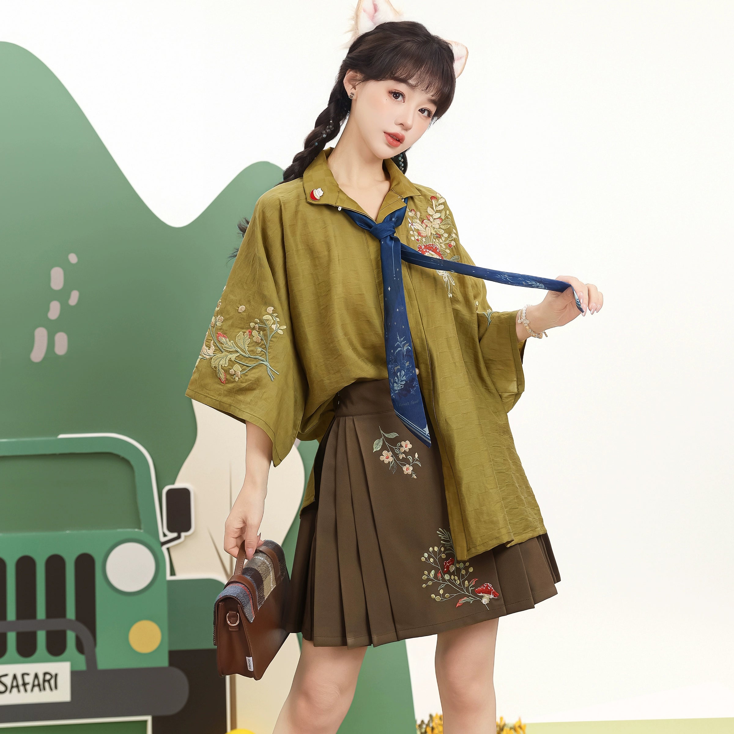 FUNGI BLESSINGS MODERN HANFU