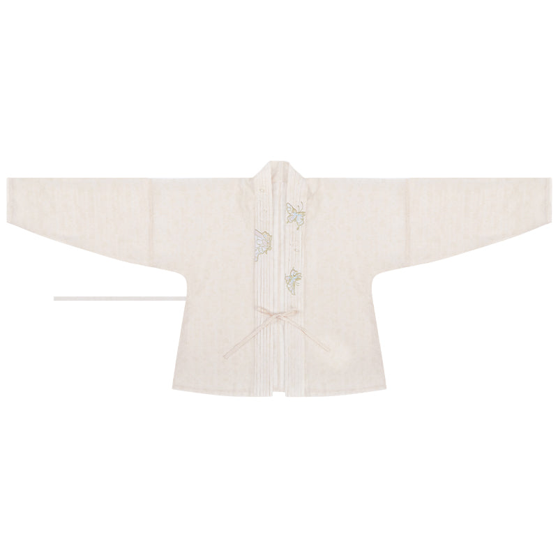"松风眠" Silk Double-Lapel Song-dynasty Hanfu Set