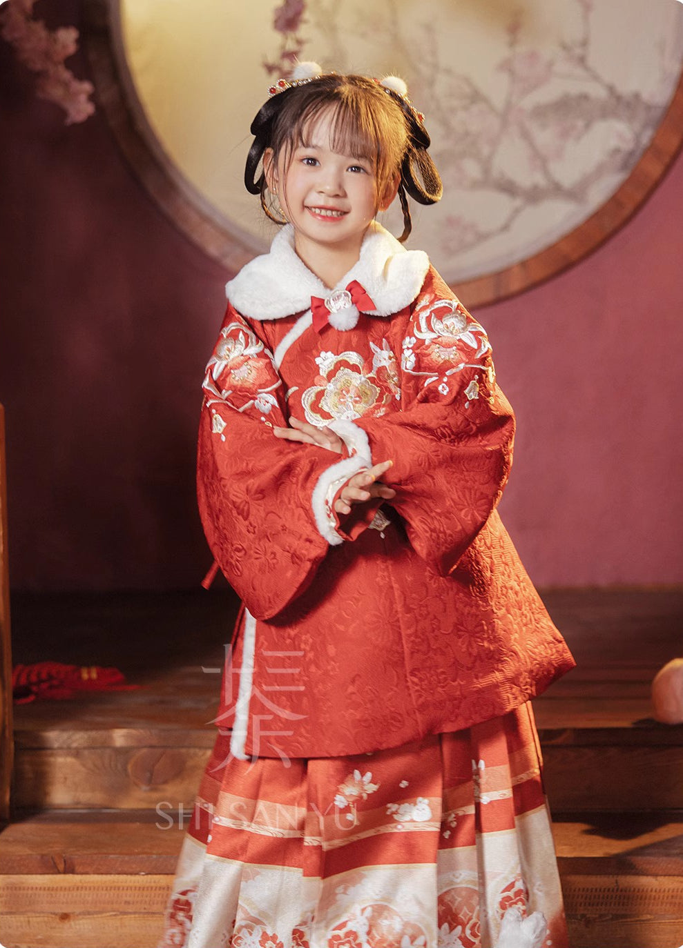 "吉兔贺春"Hanfu for Kids