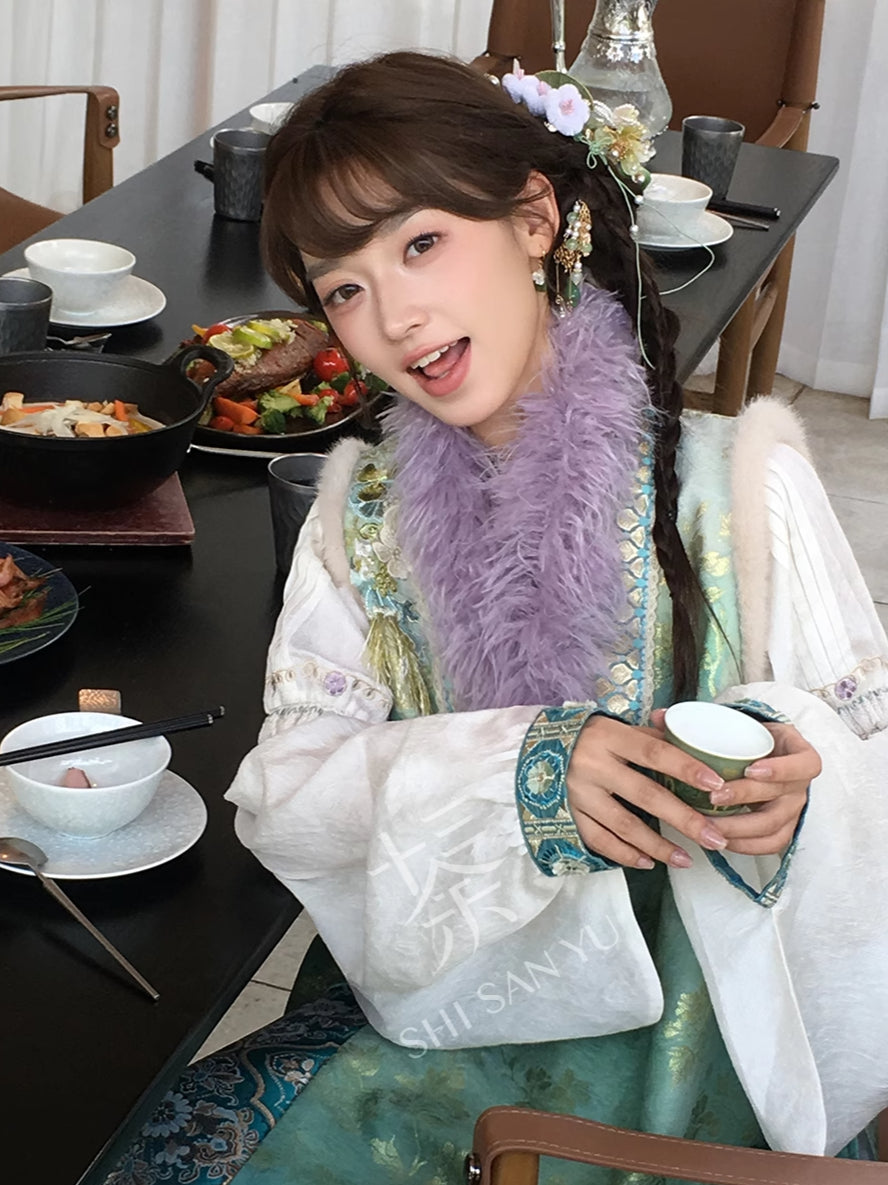 TWILIGHT BROCADE MING DYNASTY HANFU