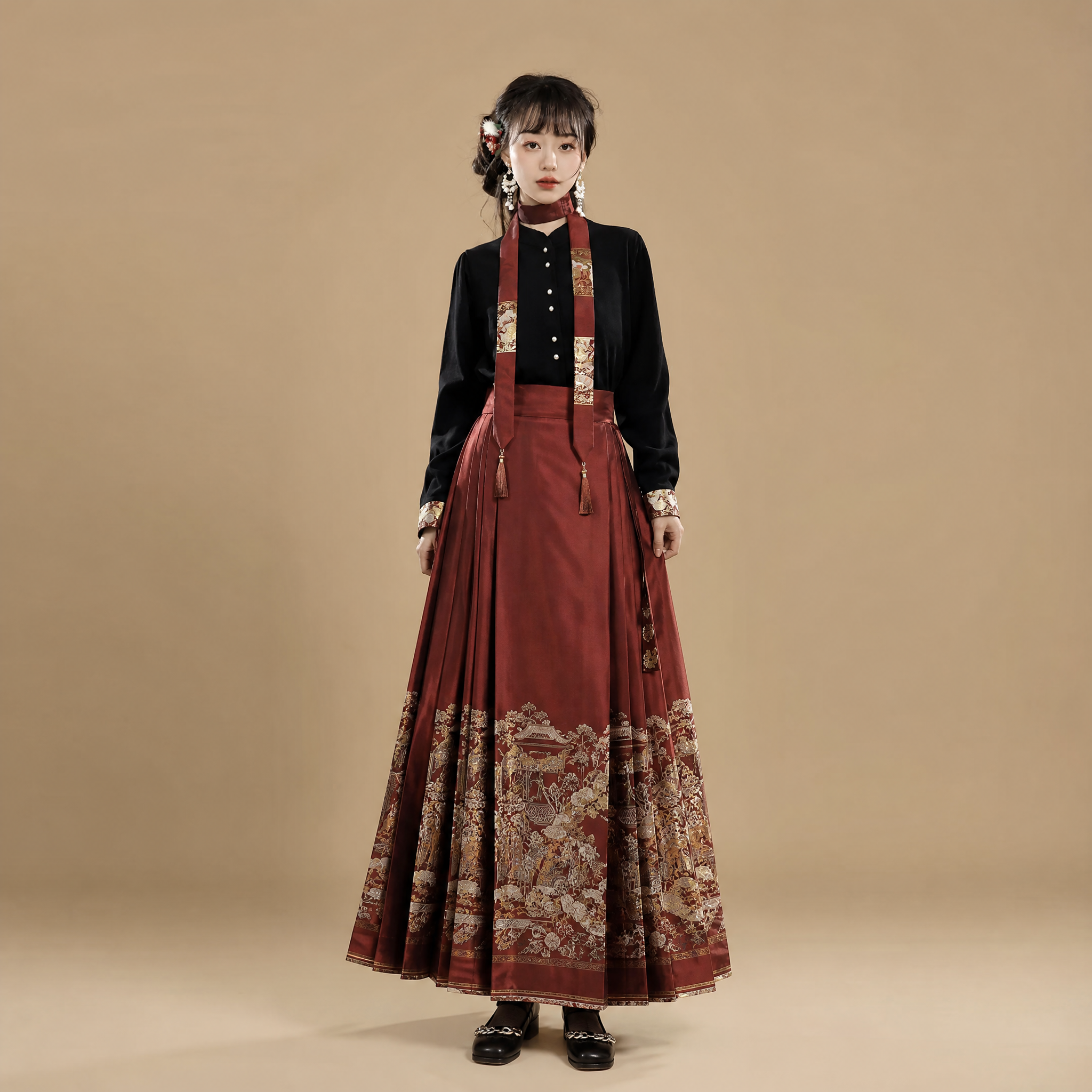 万事可期 Mamian Skirt Set