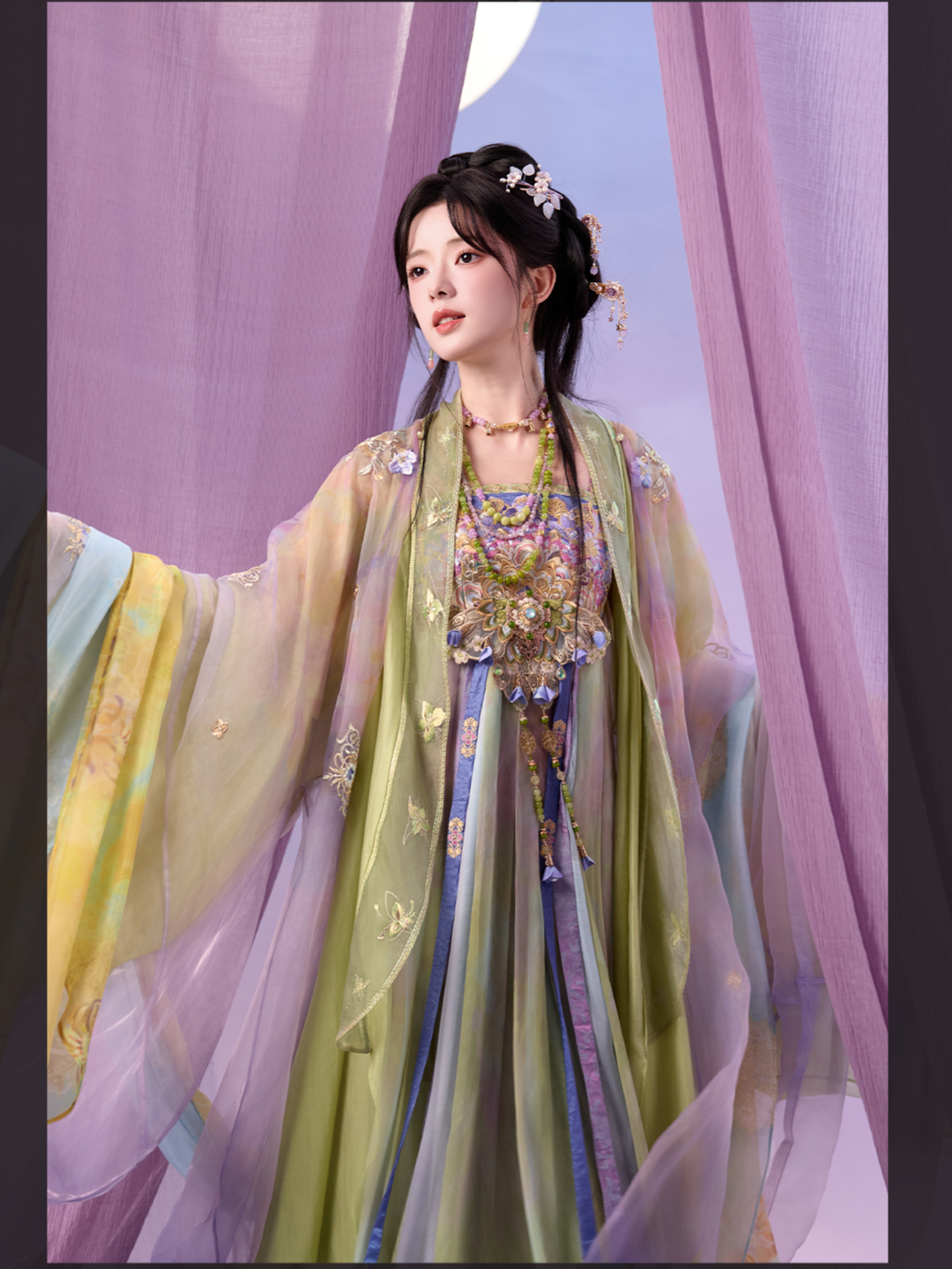 百花宝相 Embroidered Set
