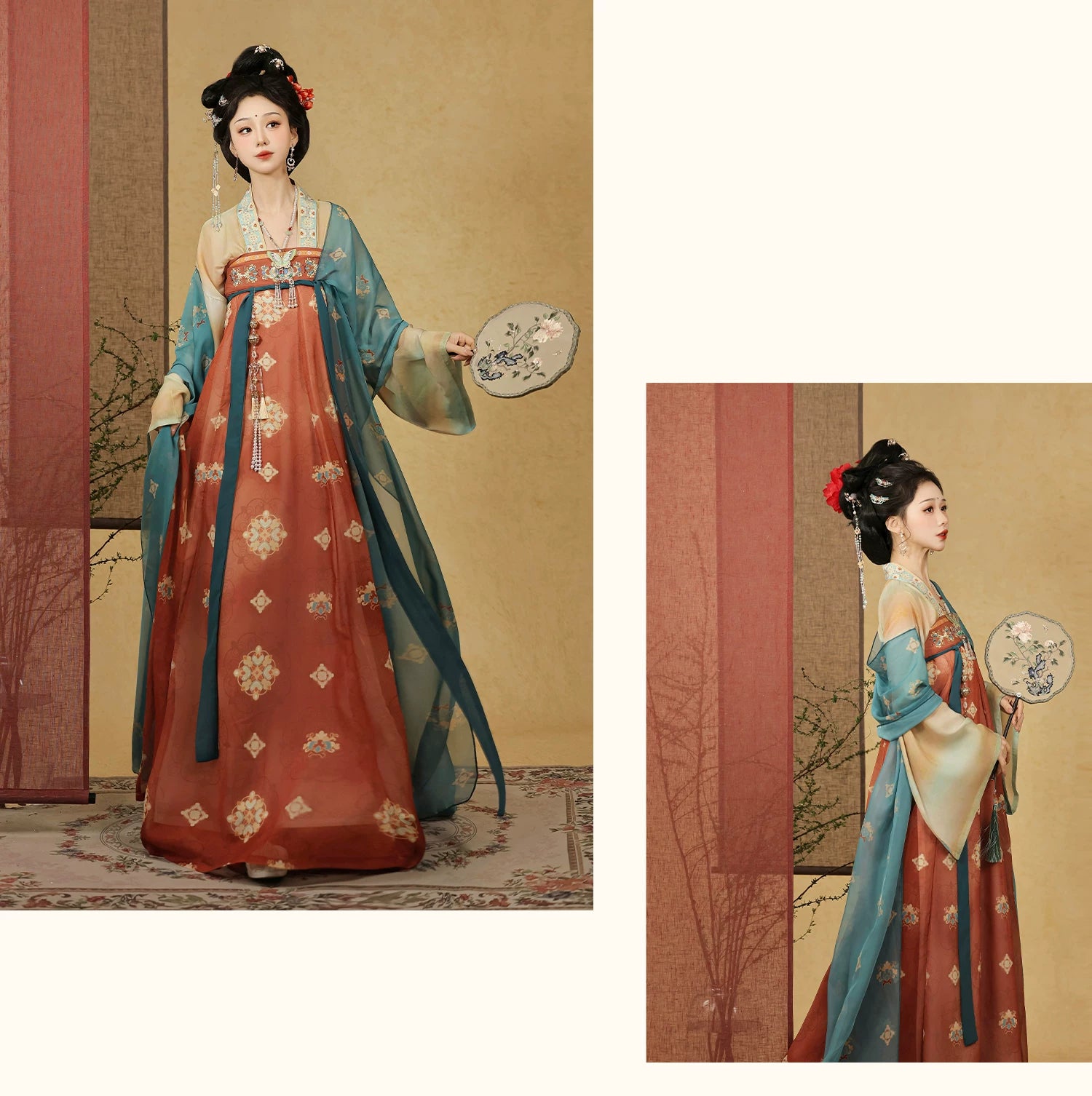 芳华国色 Tang-Style Qixiong Set