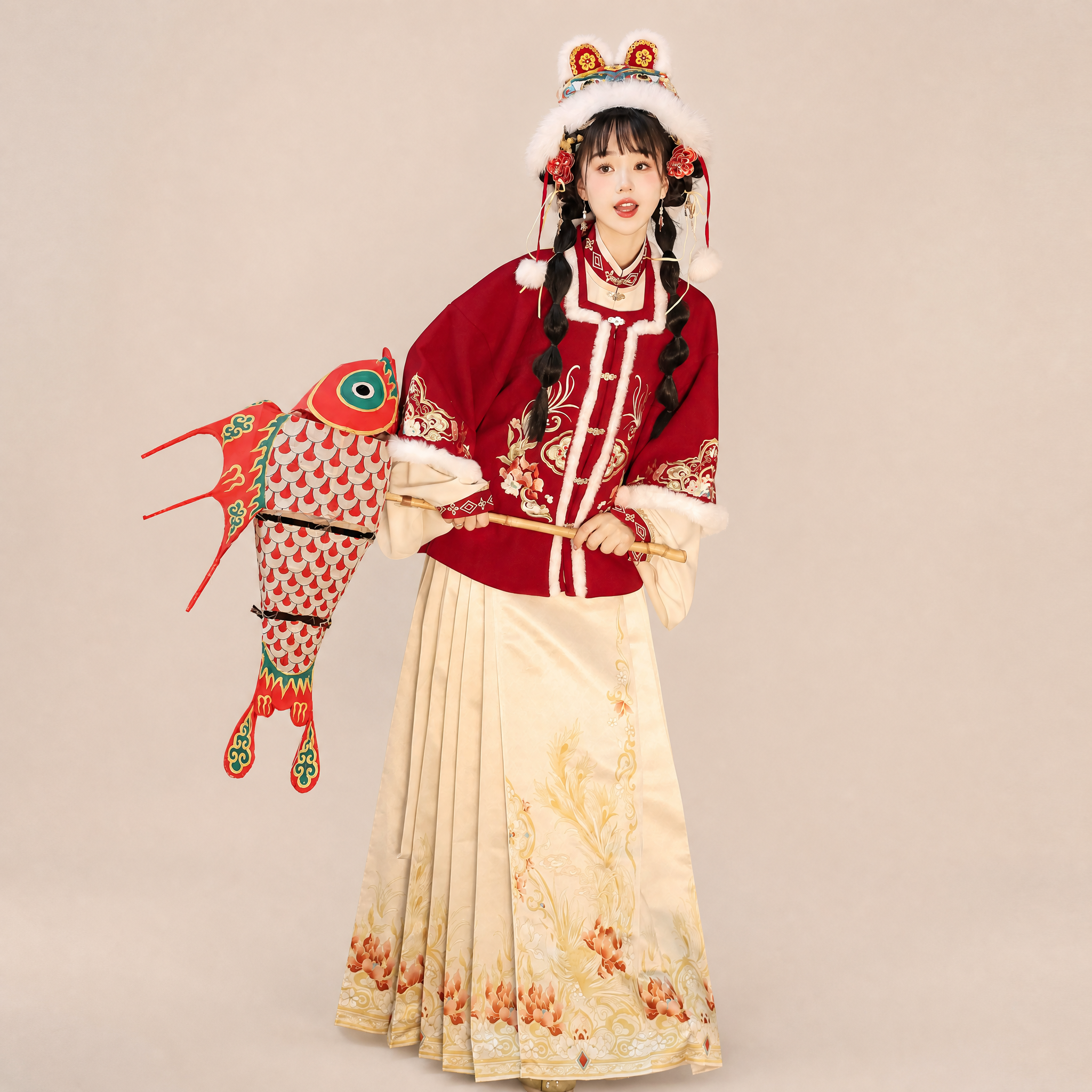 岁岁年年 Phoenix Brocade Mamian Set