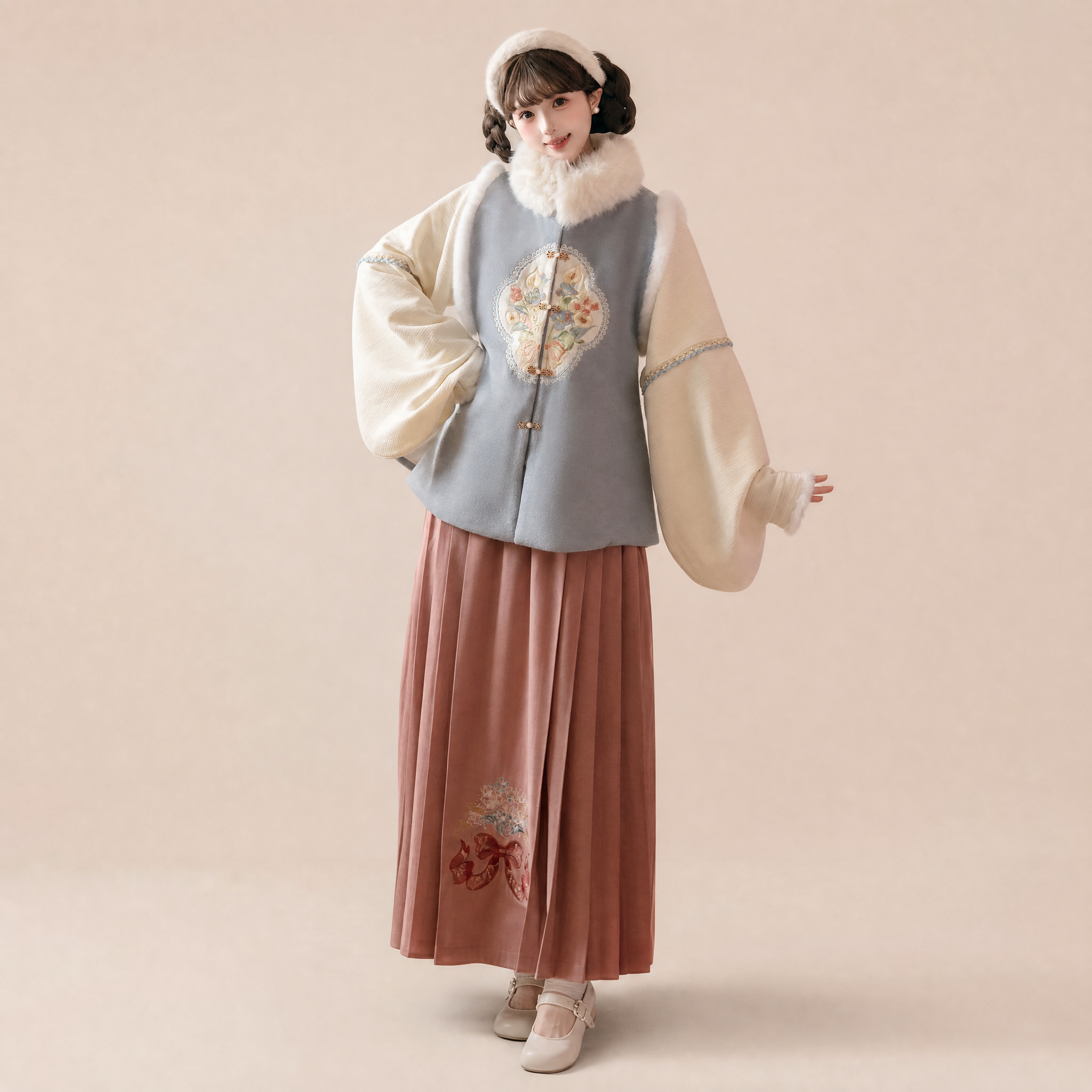 御冬心事 Winter Charm Hanfu Set