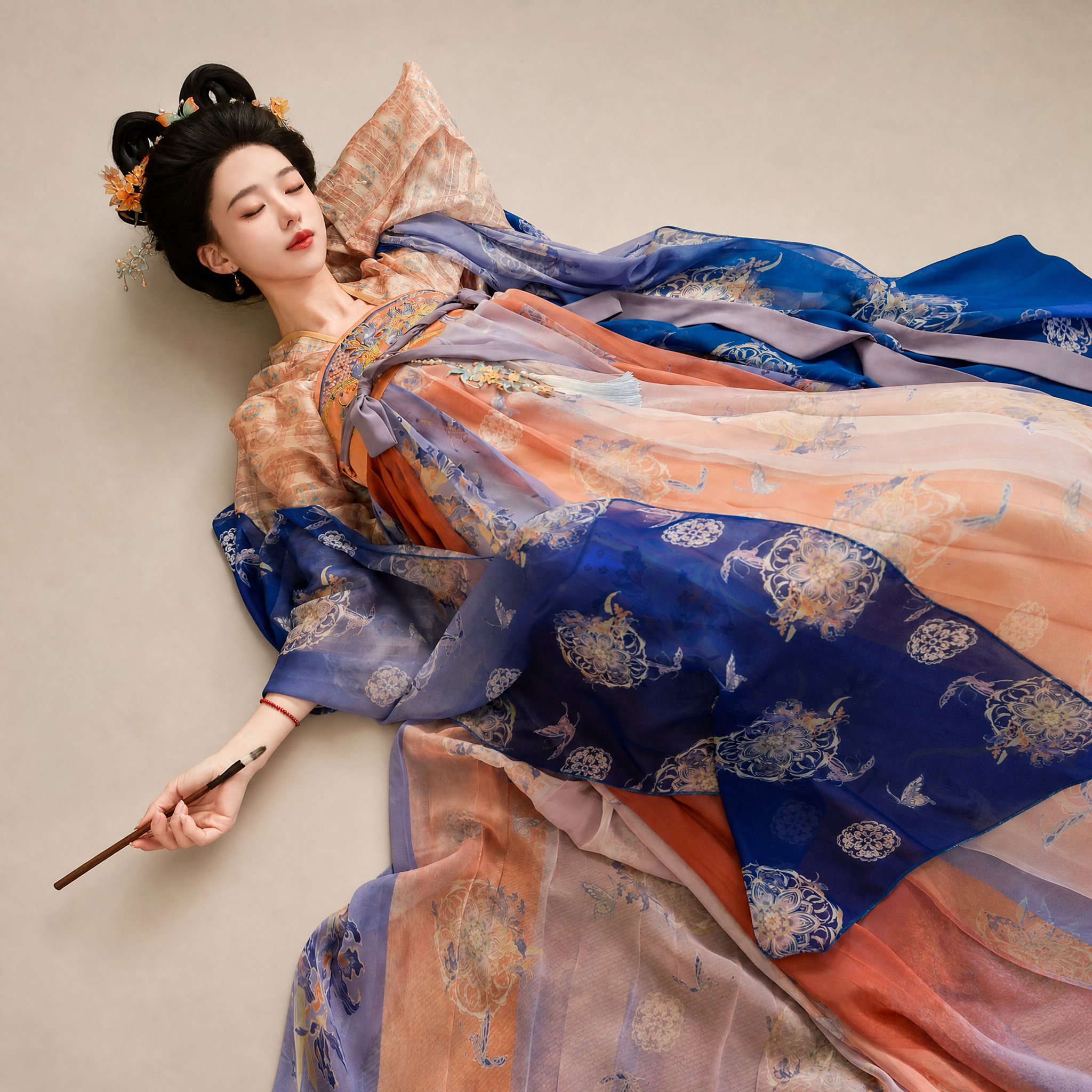 盛唐绮梦 Suru Huashang Tang-Style Brocade Set