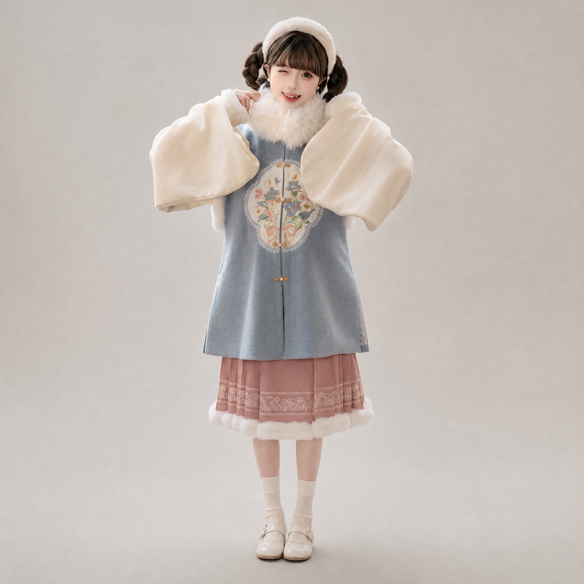 御冬心事 Winter Charm Hanfu Set