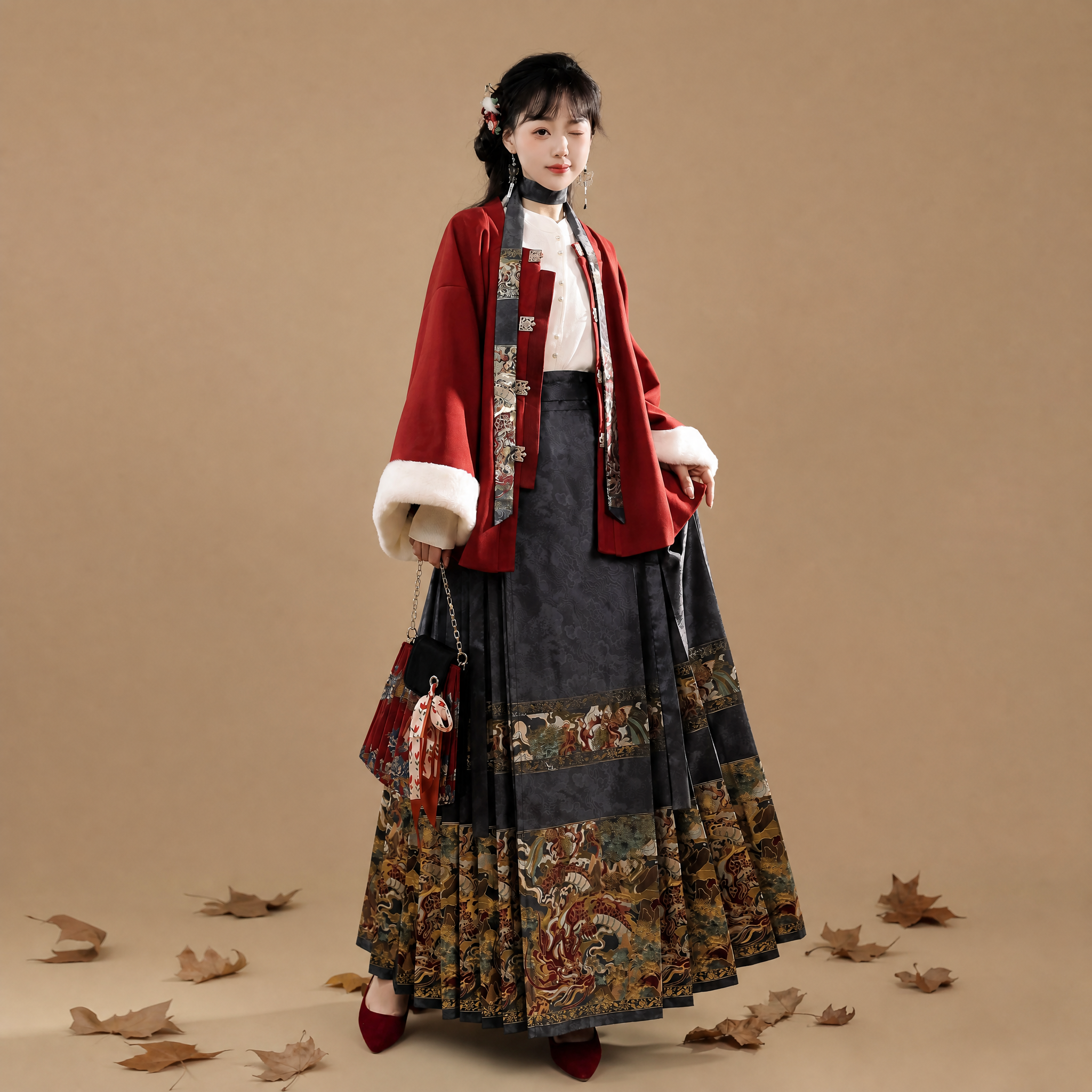 万事可期 Mamian Skirt Set