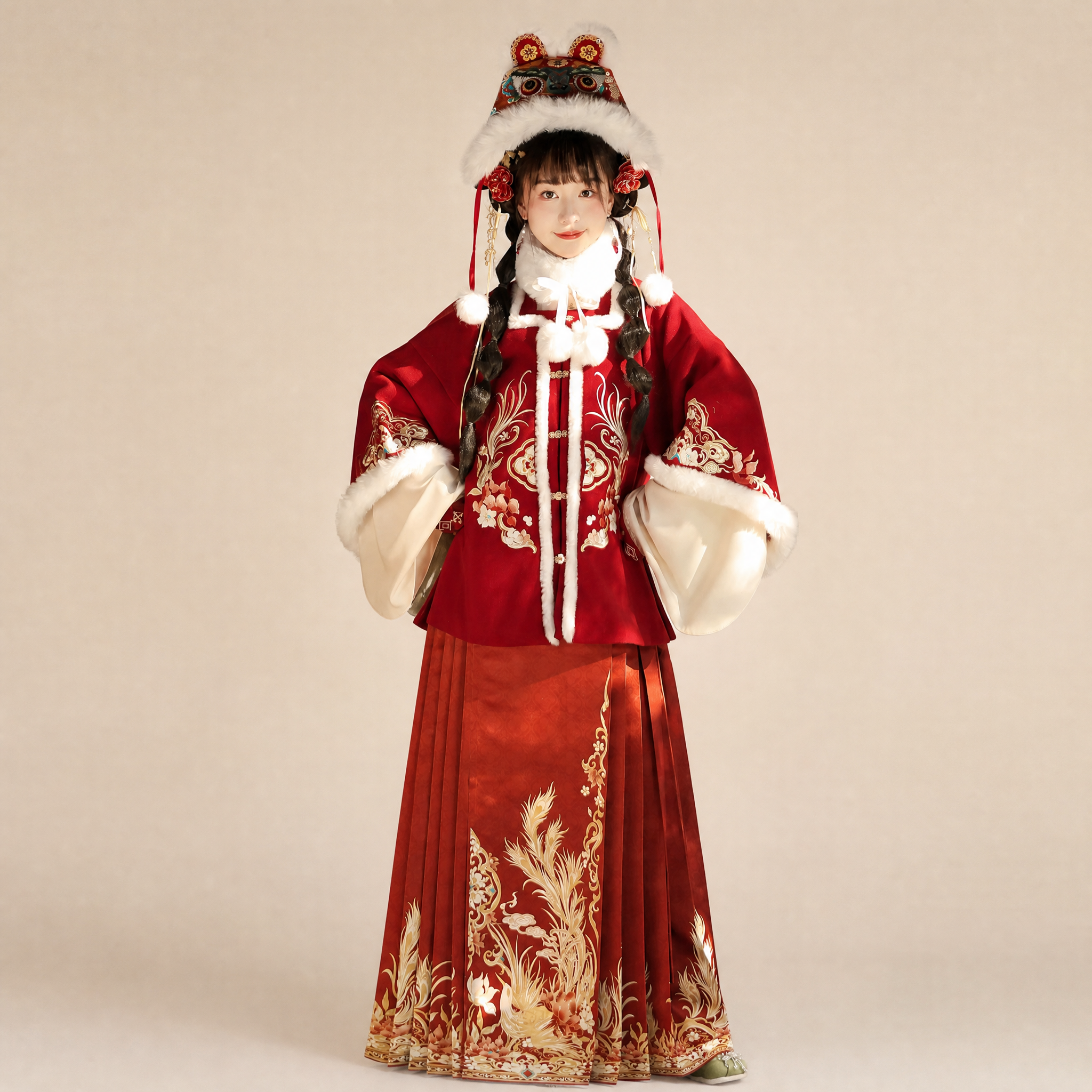 岁岁年年 Phoenix Brocade Mamian Set