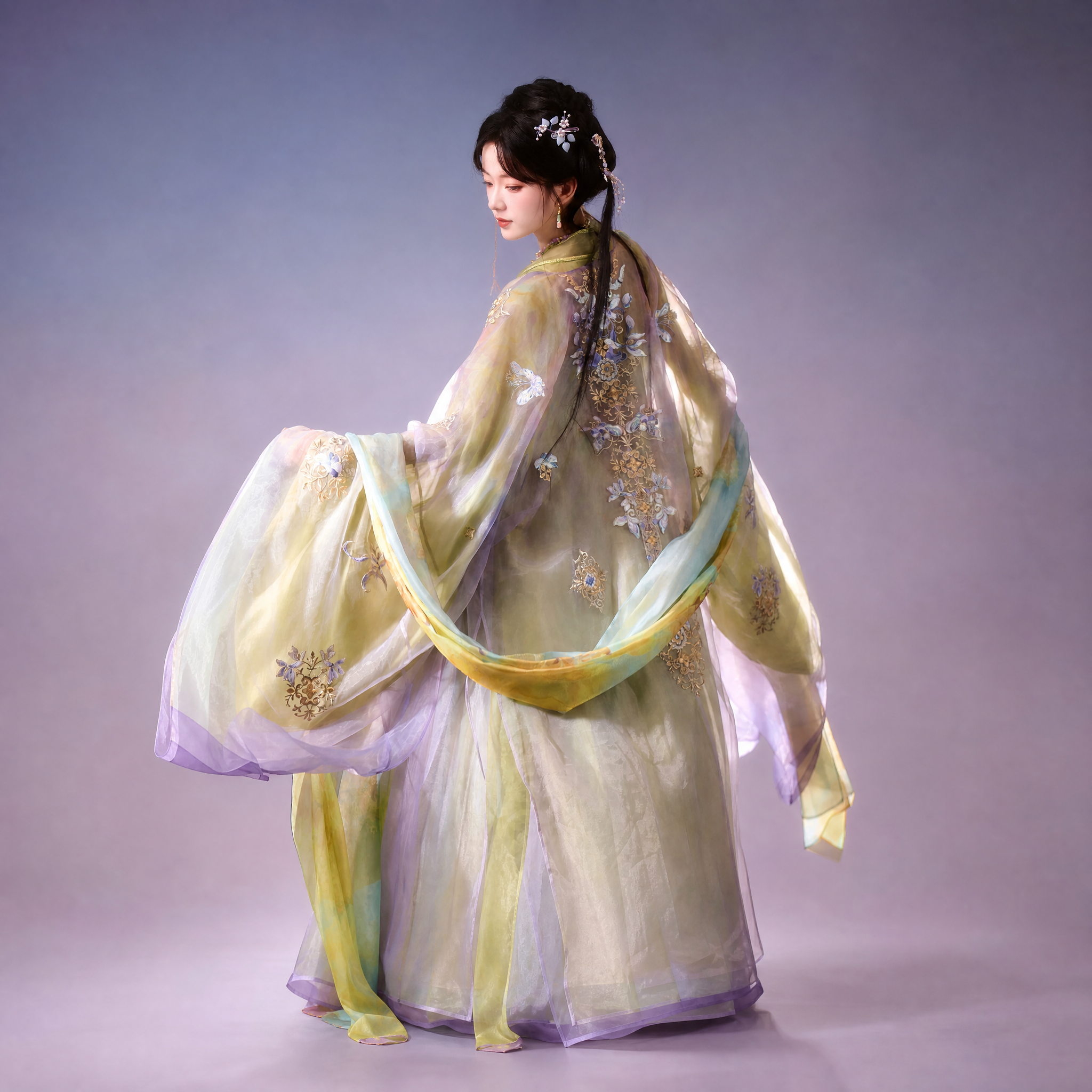 百花宝相 Embroidered Set