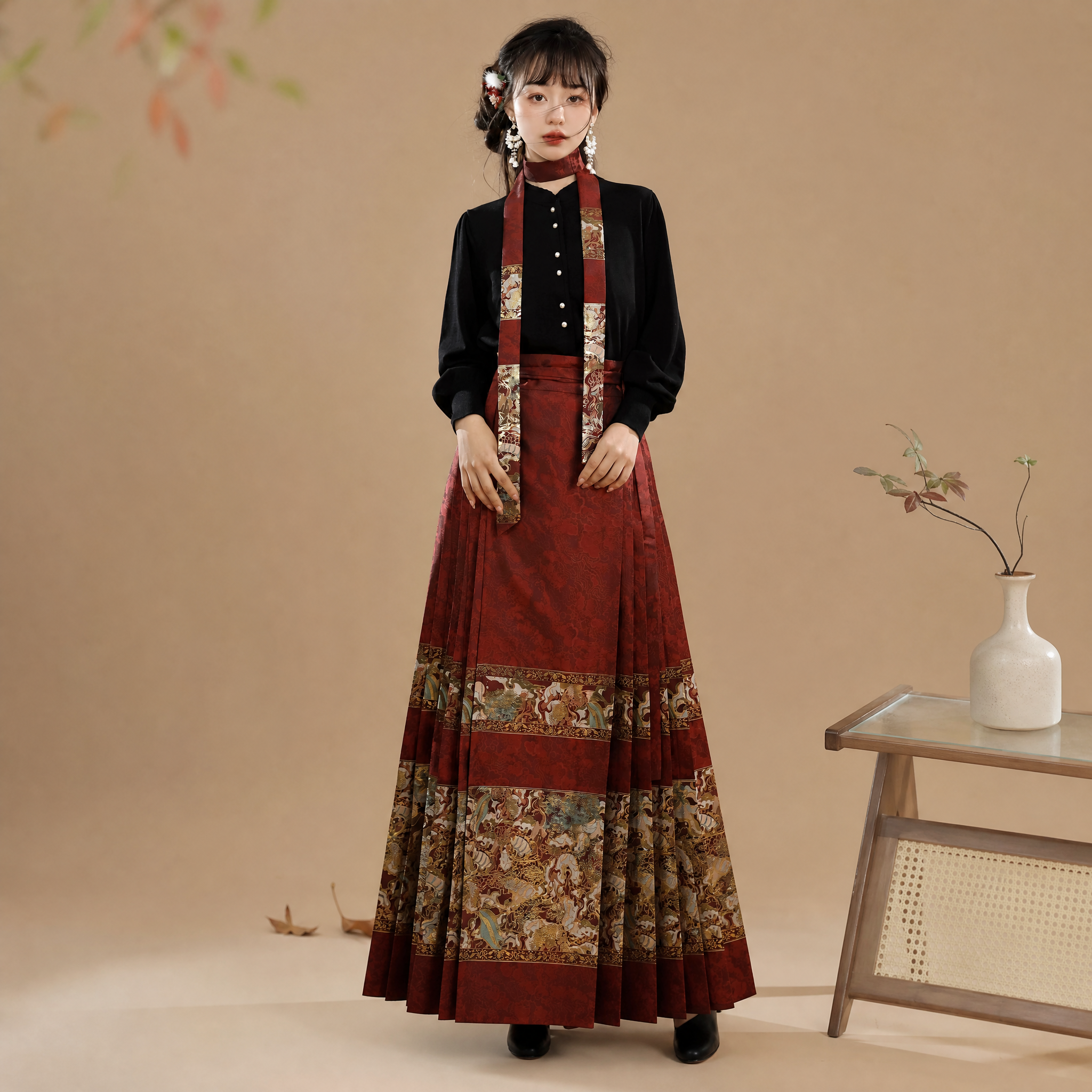万事可期 Mamian Skirt Set