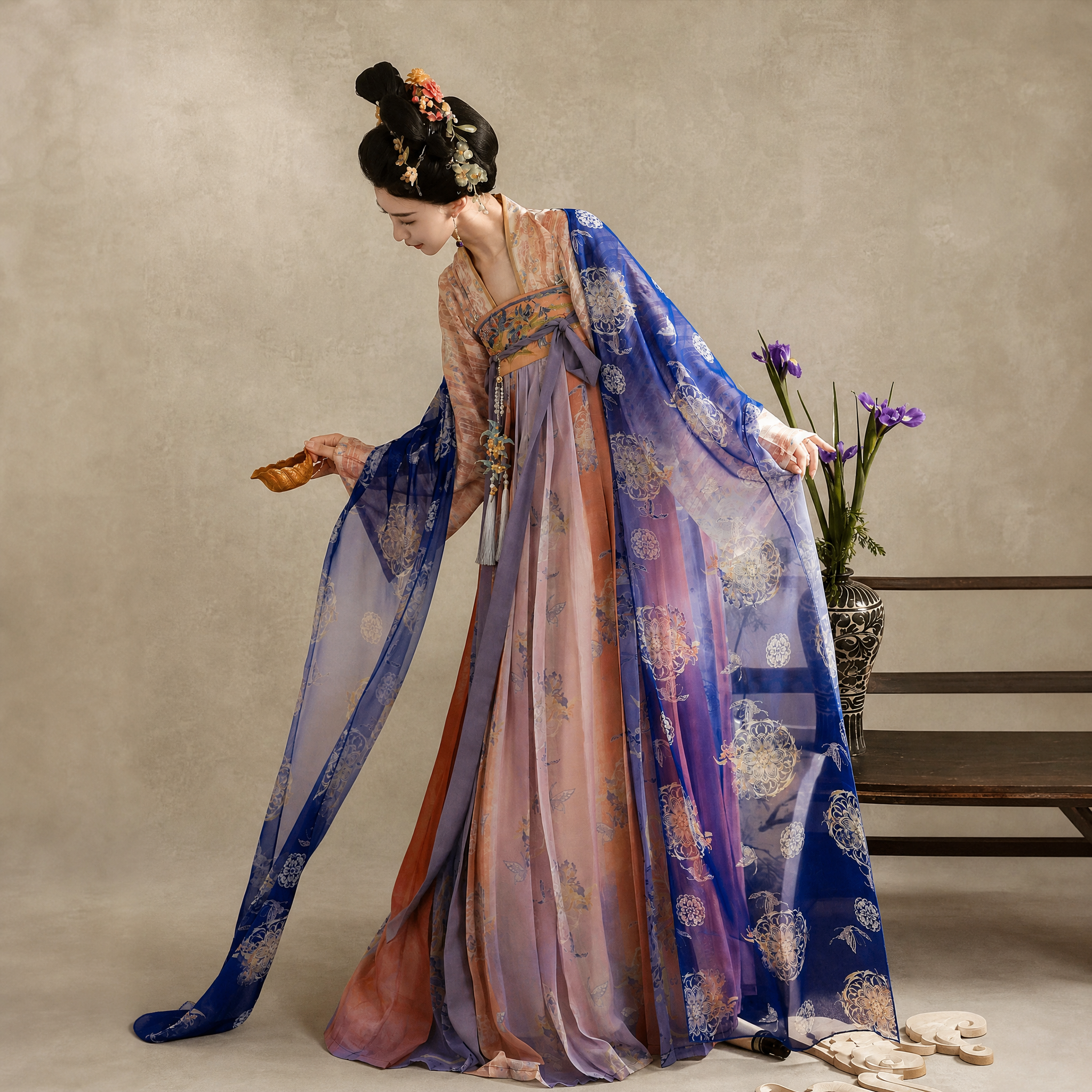 盛唐绮梦 Suru Huashang Tang-Style Brocade Set