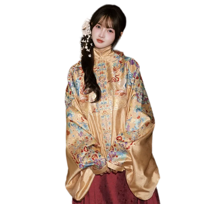 Ming-Style Brocade Mamian Set