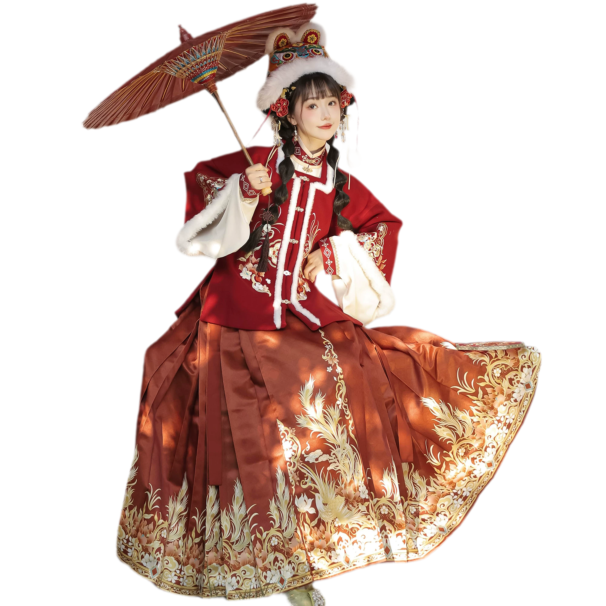 岁岁年年 Phoenix Brocade Mamian Set