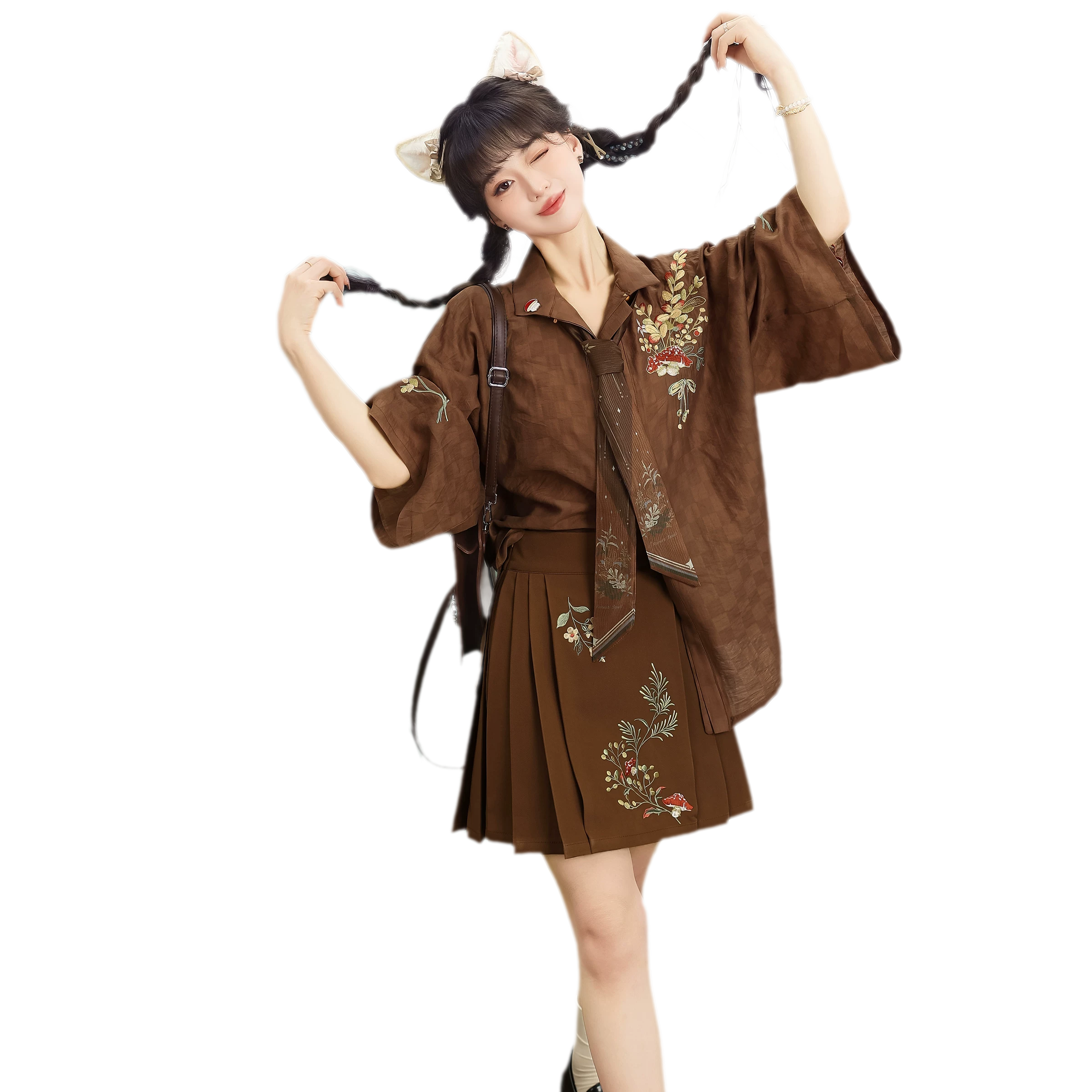 好事多蘑 Mushroom Button Hanfu Set