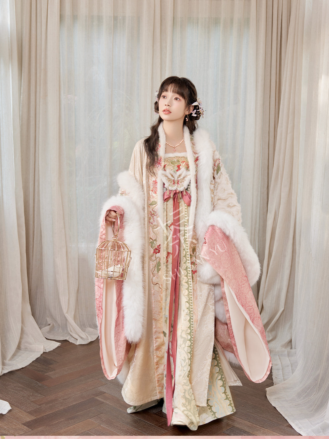 [茶马一梦] TEA HORSE DREAM WINTER LARGE SLEEVE HANFU SET