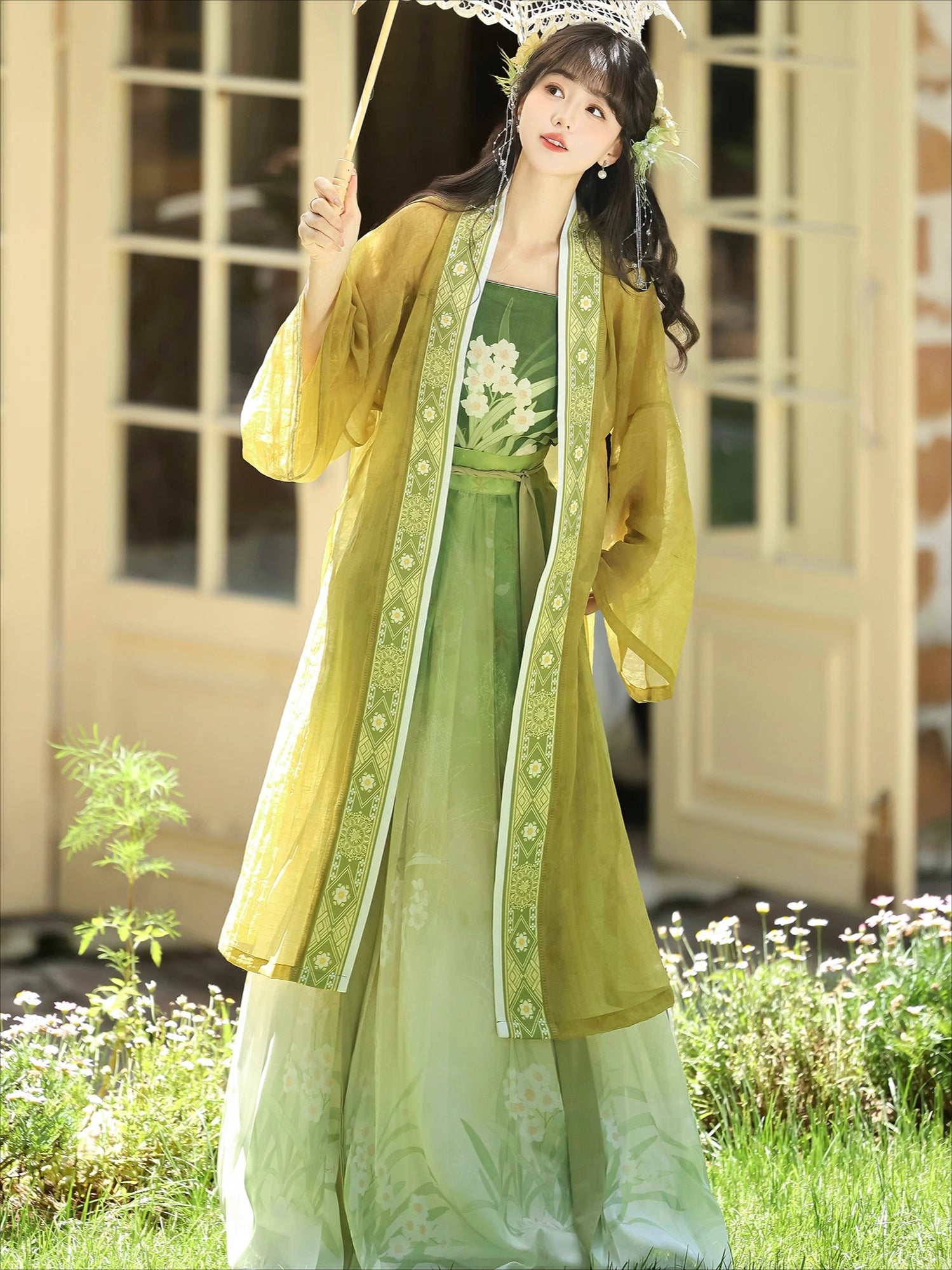 NARCISSUS SONG DYNASTY HANFU