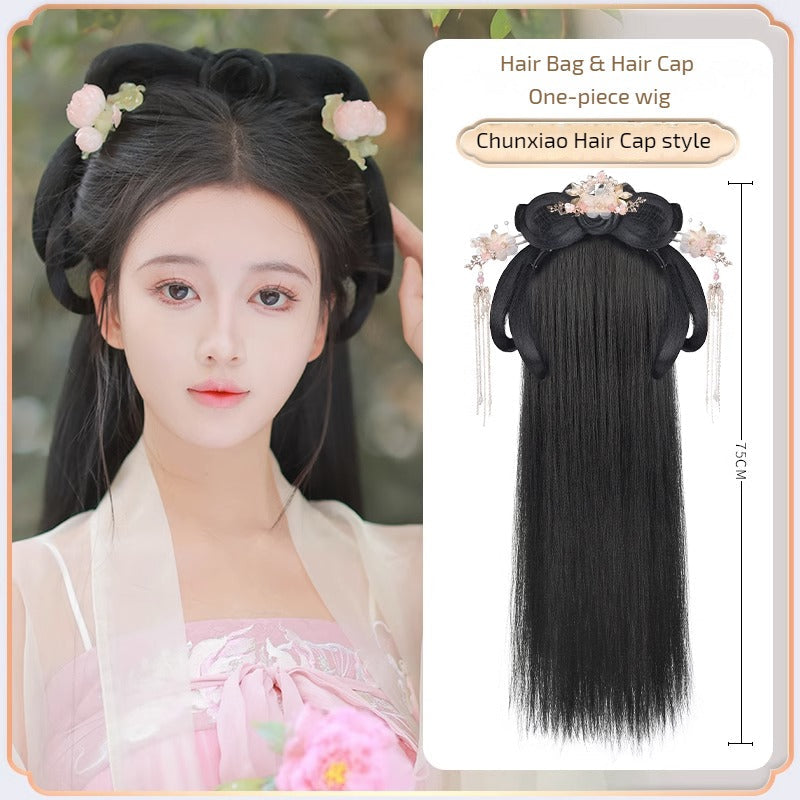 春晓 CHUNXIAO Hair Cap One-piece Wig Hairpiece